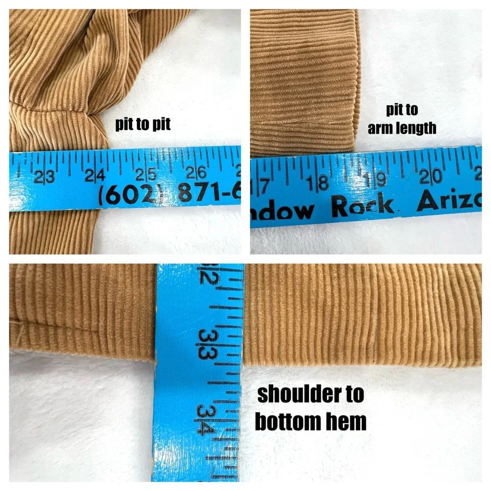 Vintage The Corduroy Collection Mens Sport Coat 46XT‎ Wide Wale Academia Preppy